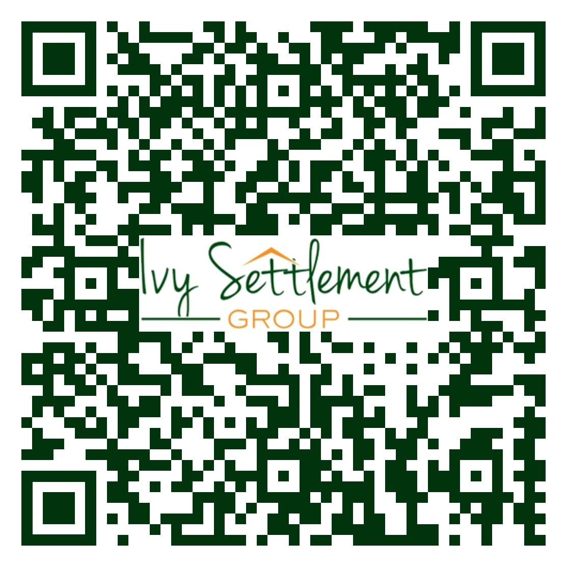 Ivy Settlement Group - QR Code